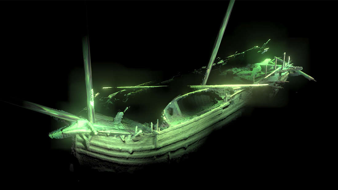 Hallan un barco del siglo XVI naufragado en el mar Báltico