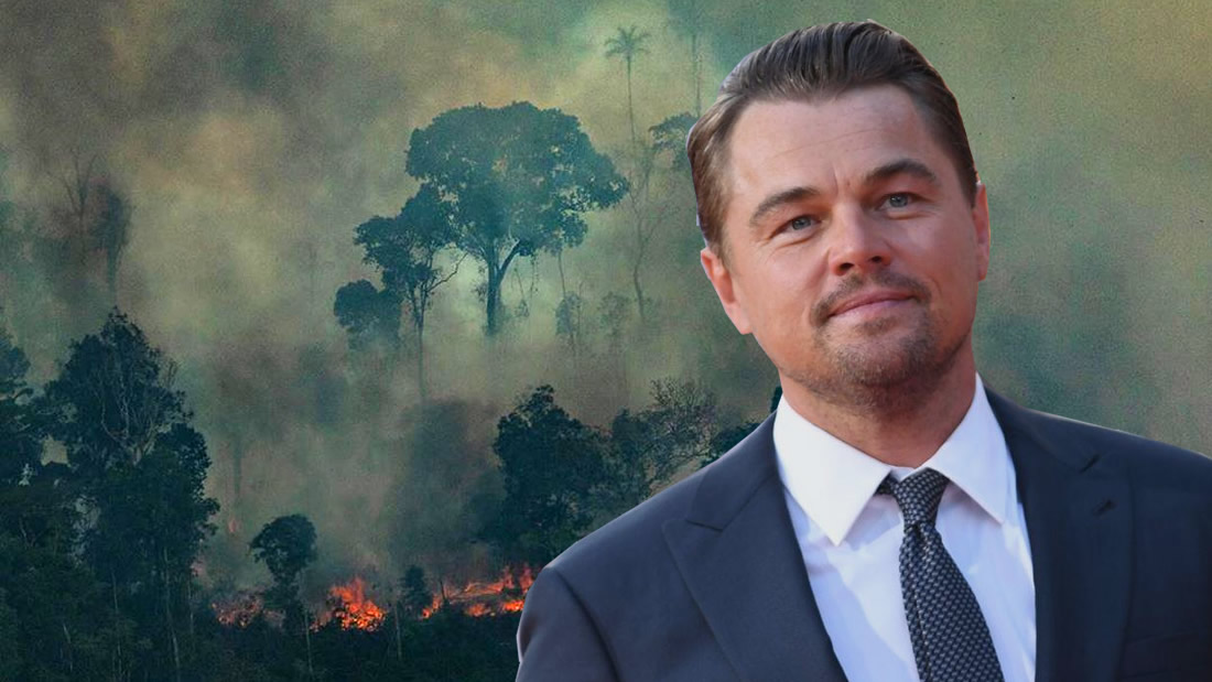 Leonardo DiCaprio dona cinco millones de dólares para luchar contra los incendios de la Amazonia