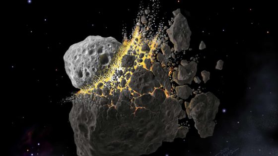 Polvo de asteroides puede haber provocado nueva vida en la Tierra hace 470 millones de años