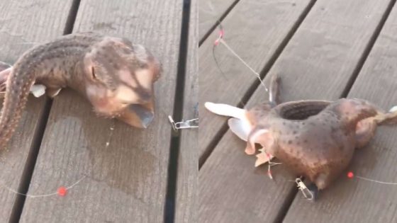 Extraña criatura marina atrapada en Nueva York se vuelve «viral» en Internet
