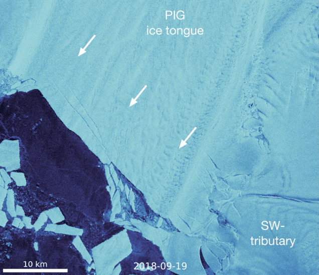 Dos glaciares antárticos del tamaño de Noruega están fracturándose más rápido de lo pensado