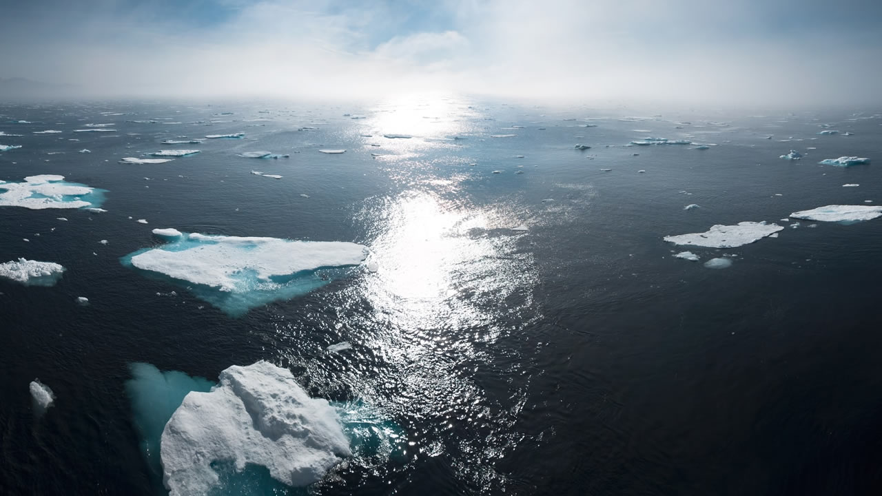 Descubren un misterioso «río oscuro» a 1.000 km debajo de Groenlandia